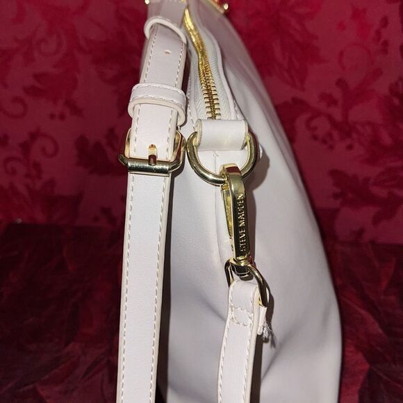Steve Madden‎ White Cross Body Shoulder Bag….Like New - Picture 7 of 15